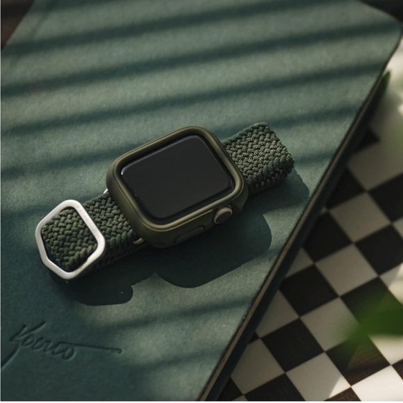 5for$10 RhinoShield Braided Green Watchband For Apple iWatch 42mm/44mm/45mm/49mm - Picture 8 of 8